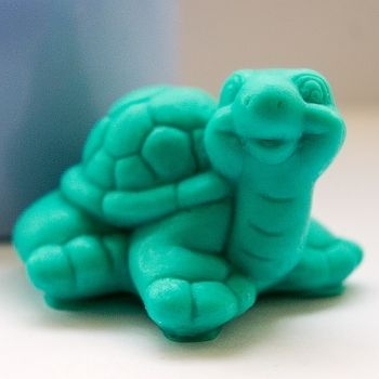 Маленькая черепашка 3D, форма для мыла силиконовая Силиконовые формы
