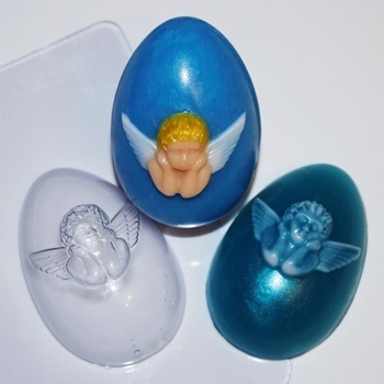 Яйцо Ангел, форма для мыла пластиковая Пластиковые формы