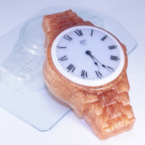 Часы наручные - Металлический браслет, форма для мыла пластиковая Пластиковые формы