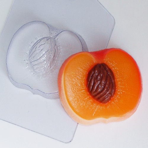 Персик, форма для мыла пластиковая Пластиковые формы