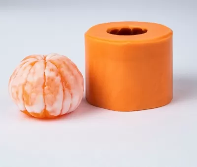 Мандарин очищенный 3D, форма для мыла силиконовая Силиконовые формы