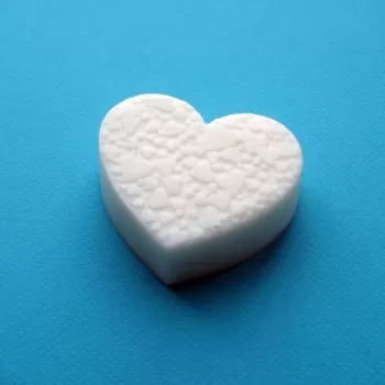 Любовное сердце, форма для мыла пластиковая Пластиковые формы