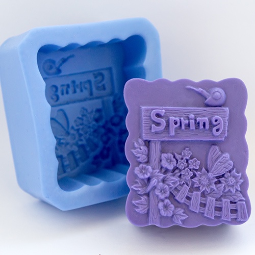 Весна, форма для мыла силиконовая Силиконовые формы
