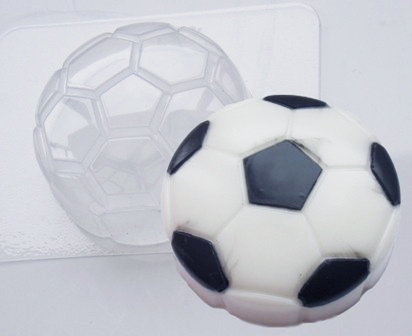 Футбольный мяч EX, форма для мыла пластиковая Пластиковые формы