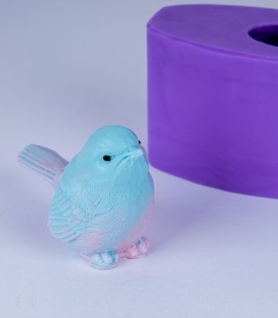 Птичка, форма для мыла силиконовая Силиконовые формы