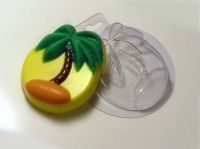 Пальма, форма для мыла пластиковая
