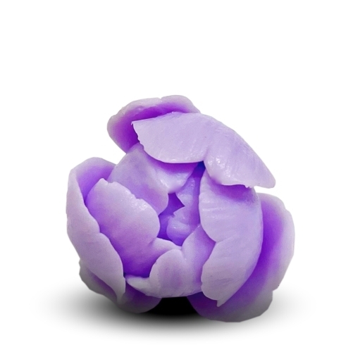 Маленький пион 3D, форма для мыла силиконовая Силиконовые формы