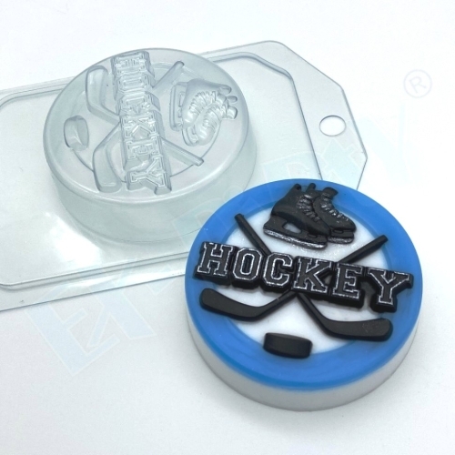 Хоккей / Hockey, форма для мыла пластиковая Пластиковые формы