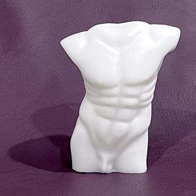 Мужской торс 2 3D SM, форма для мыла силиконовая Силиконовые формы