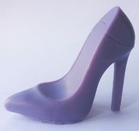 Туфелька 3D, форма для мыла силиконовая Силиконовые формы