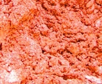 Красно-оранжевый, пигмент перламутровый сухой