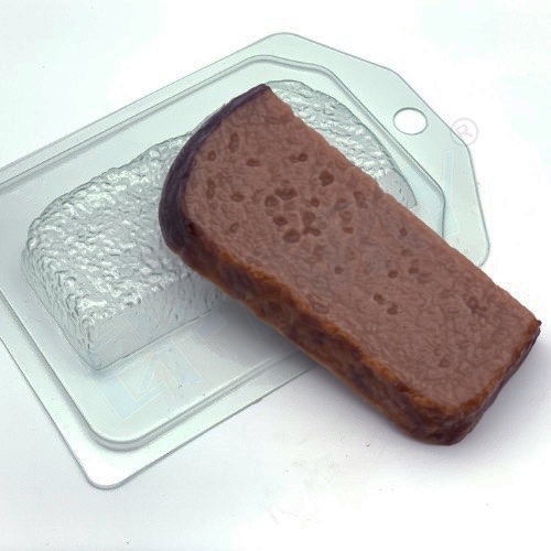 Хлеб черный, форма для мыла пластиковая Пластиковые формы