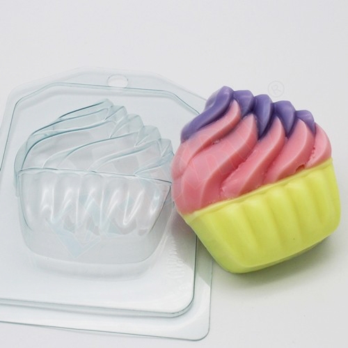 Мороженое - Мягкое в корзинке, форма для мыла пластиковая Пластиковые формы