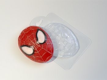 Маска паука, форма для мыла пластиковая
