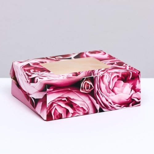 Коробка складная "Розы" Упаковка