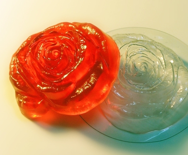 Роза МФ, форма для мыла пластиковая Пластиковые формы