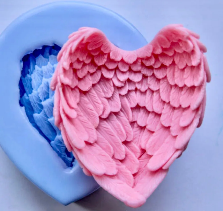 Крылья 3D, форма для мыла силиконовая Силиконовые формы