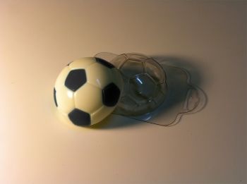 Футбольный мяч МФ, форма для мыла пластиковая