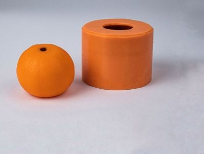 Мандарин мини 1 3D, форма для мыла силиконовая Силиконовые формы