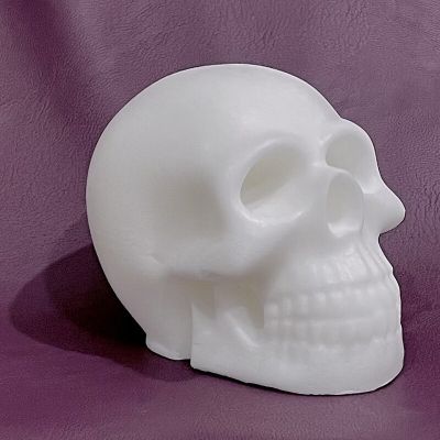 Череп 3D, форма для мыла силиконовая Силиконовые формы