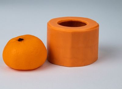 Мандарин мини 3 3D, форма для мыла силиконовая Силиконовые формы