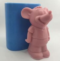 Мышь Мотя 3D, форма для мыла силиконовая