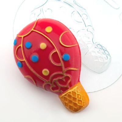 Воздушный шар, форма для мыла пластиковая Пластиковые формы