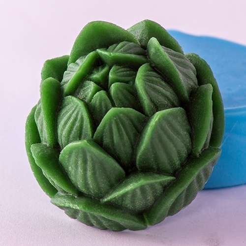 Артишок 3D, форма для мыла силиконовая Силиконовые формы