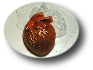 Живое сердце, форма для мыла пластиковая Пластиковые формы