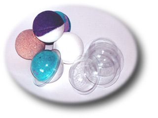 Сфера малая (d 50), форма для мыла пластиковая
