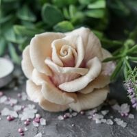 Чайная Роза, форма для мыла силиконовая