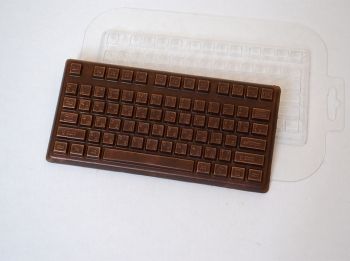 Плитка Клавиатура, форма для шоколада пластиковая Пластиковые формы