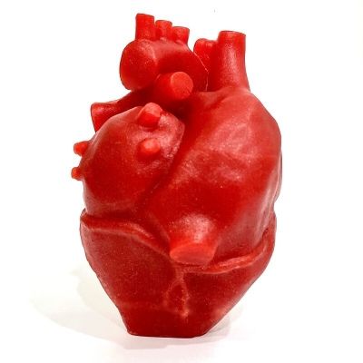Анатомическое сердце 3D, форма для мыла силиконовая Силиконовые формы