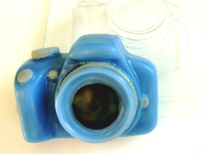 Фотоаппарат, форма для мыла пластиковая Пластиковые формы