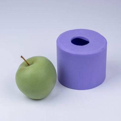Яблоко 3D, форма для мыла силиконовая Силиконовые формы