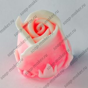 Роза 5 3D, форма для мыла силиконовая