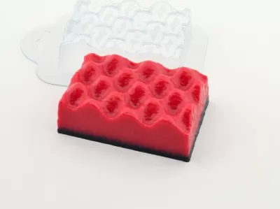 Губка, форма для мыла пластиковая Пластиковые формы