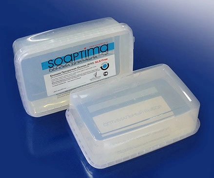 SOAPTIMA БПО, Прозрачная основа, фасовка по 1кг Мыльные основы