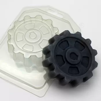 Шестерня ЕХ, форма для мыла пластиковая Пластиковые формы