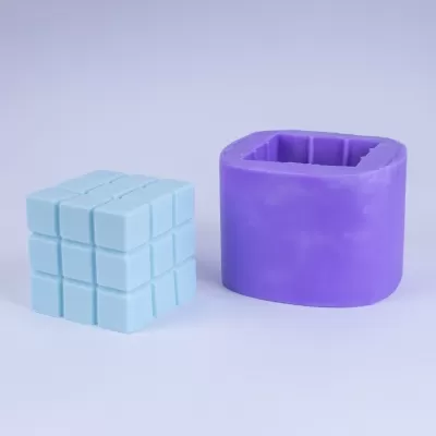 Кубик Рубика 3D, форма для мыла силиконовая Силиконовые формы