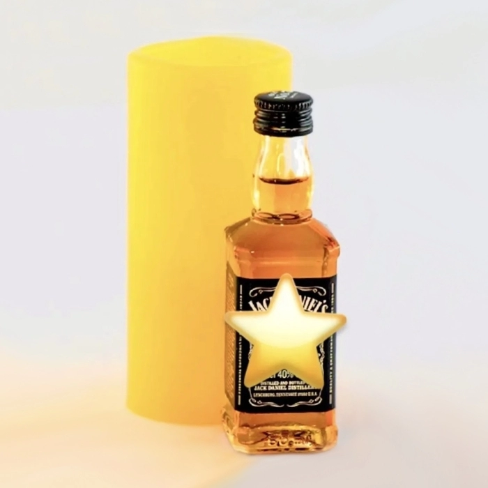 Бутылка виски 1 3D, форма для мыла силиконовая Силиконовые формы