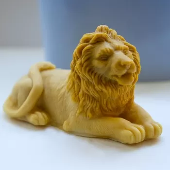 Лев 3D, форма для мыла силиконовая Силиконовые формы