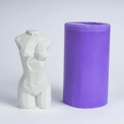Торс женский, 3D форма для мыла силиконовая Силиконовые формы