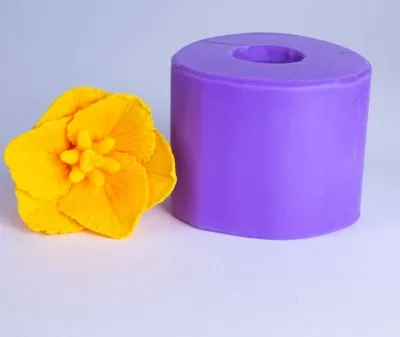 Тюльпан раскрытый 3D, форма для мыла силиконовая Силиконовые формы