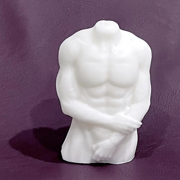 Мужской торс 1 3D SM, форма для мыла силиконовая Силиконовые формы