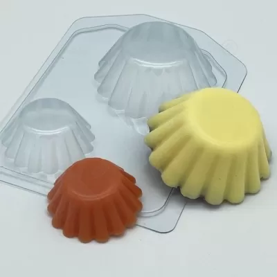 Тарталетки  волнистые, форма для мыла пластиковая Пластиковые формы