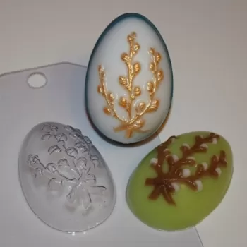 Яйцо Верба, форма для мыла пластиковая Пластиковые формы