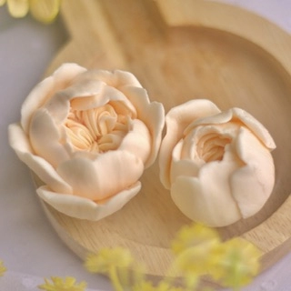 Бутоны розы Остин (2 шт на форме), форма для мыла силиконовая Силиконовые формы