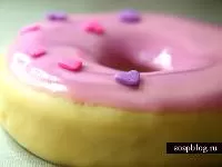 Мыло-пончики из мыльной основы, рецепт с фото