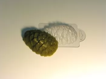 Сосновая шишка, форма для мыла пластиковая Пластиковые формы